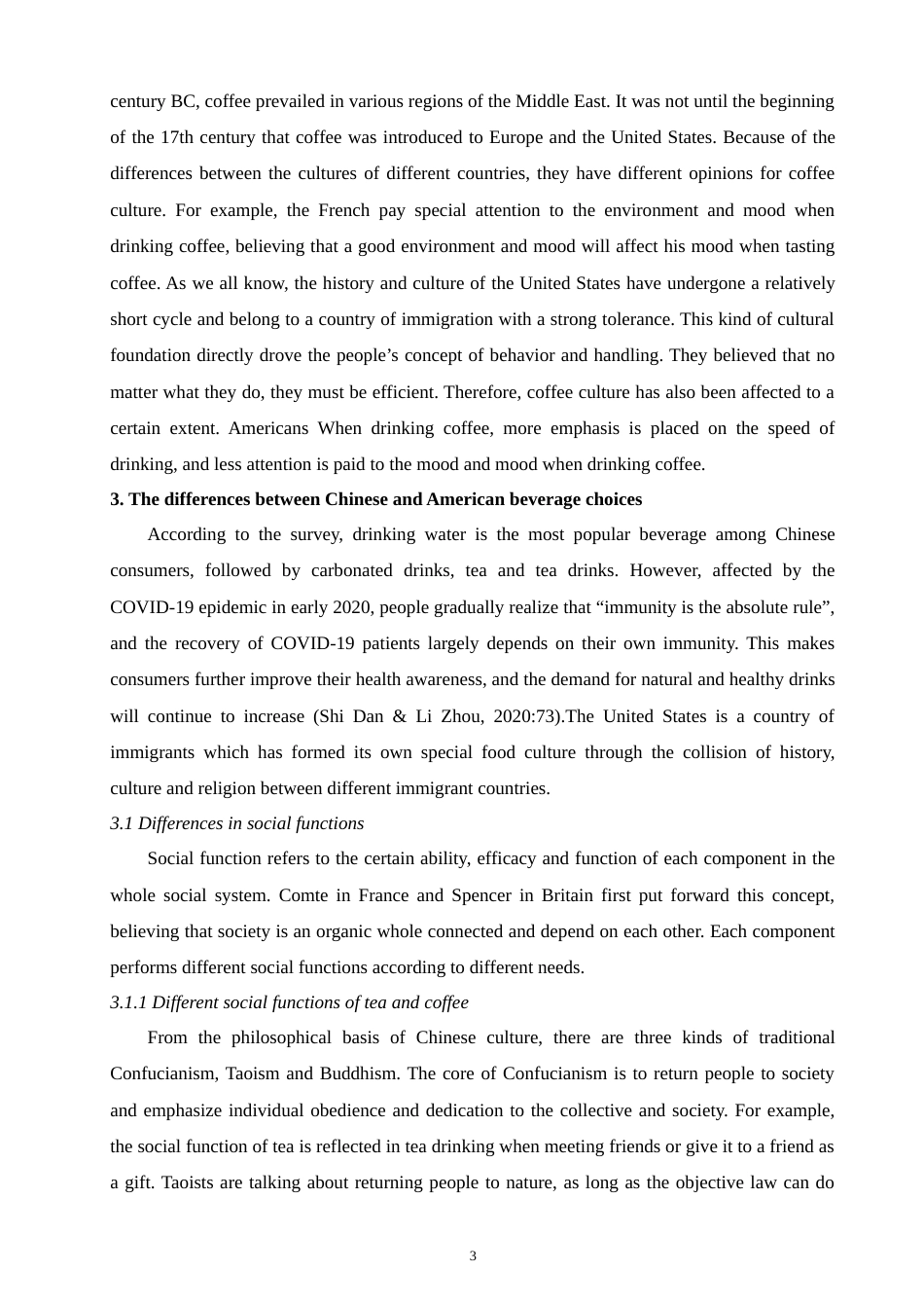 22年WP A Comparative Analysis of Drinking Choices Between China and America-约26398字符.docx_第3页