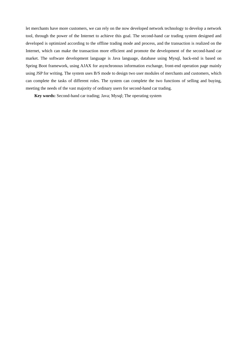 22年WP 基于Java的二手车交易系统的设计与实现-约15280字符.docx_第3页