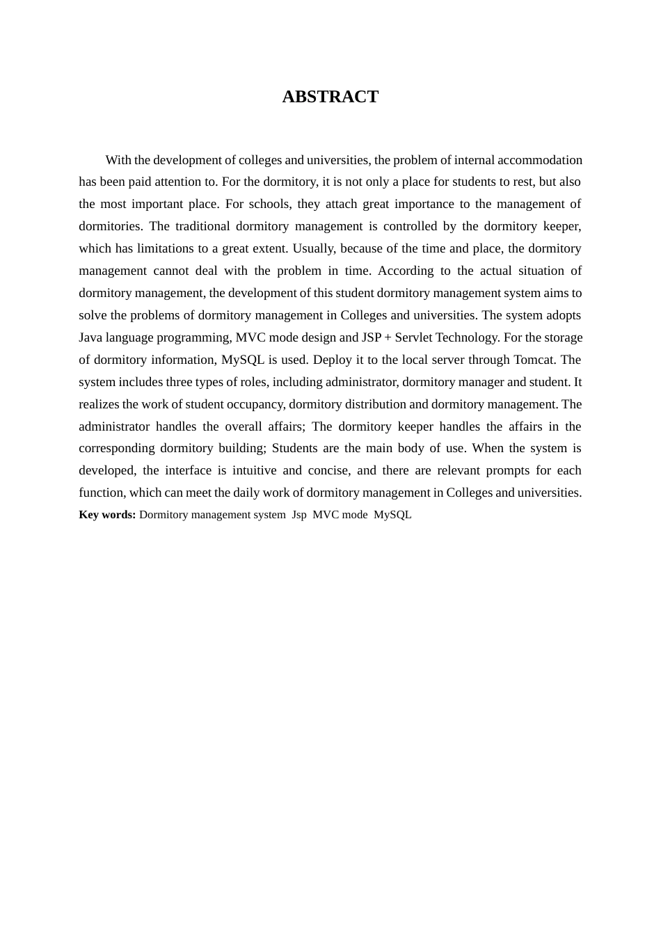 22年WP终稿 学生宿舍管理系统-约19095字符.docx_第3页