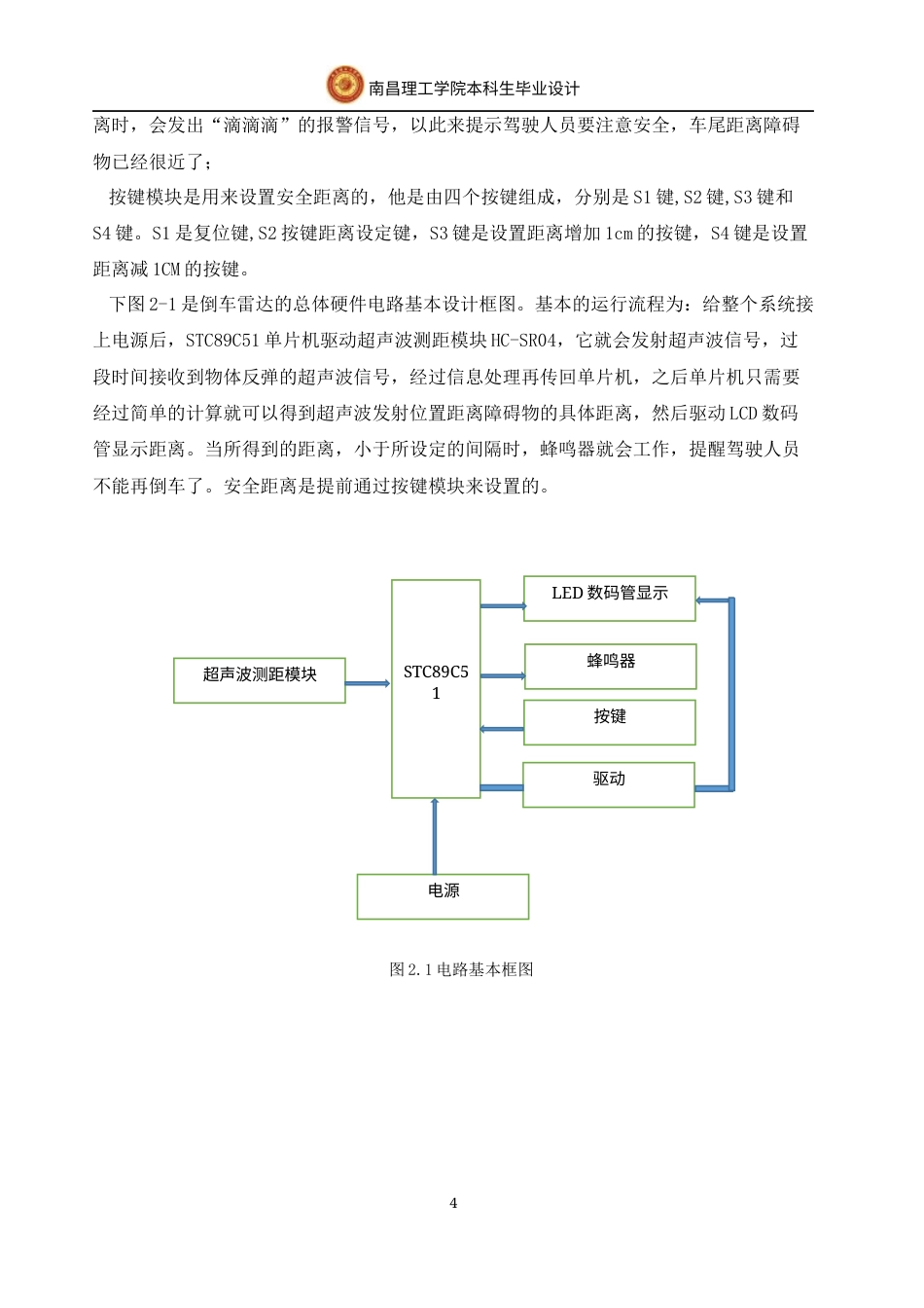 22年WP 基于单片机超声波倒车雷达设计-约17165字符.docx_第8页