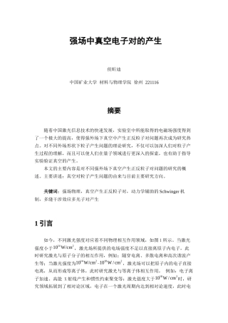 22年WP 强场中真空电子对的产生-约12438字符.docx