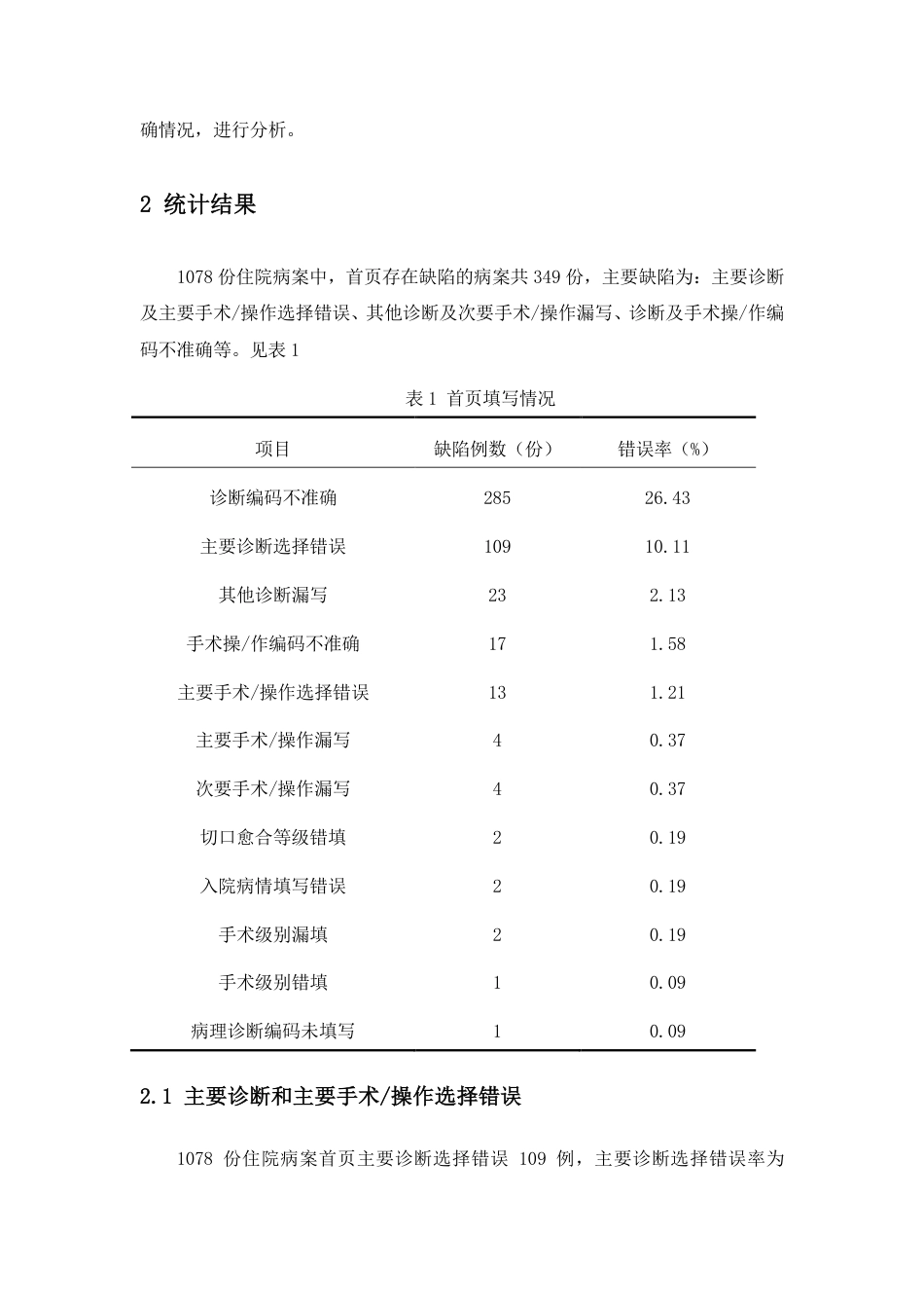 22年WP 病案首页诊断和手术操作及编码缺陷分析-约6631字符.pdf_第4页