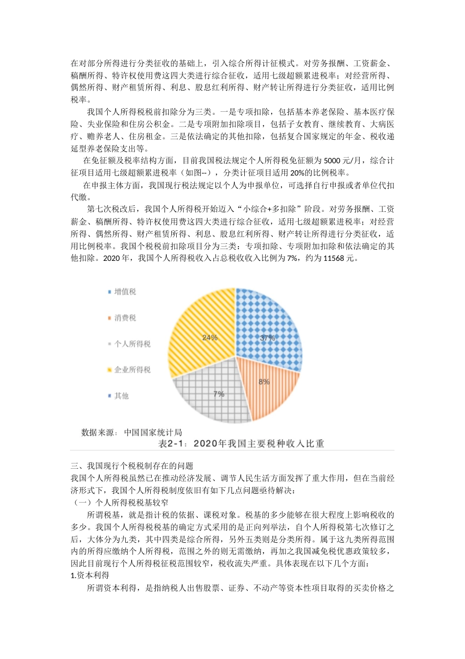 22年WP 我国个人所得税制优化研究-约11565字符.docx_第2页