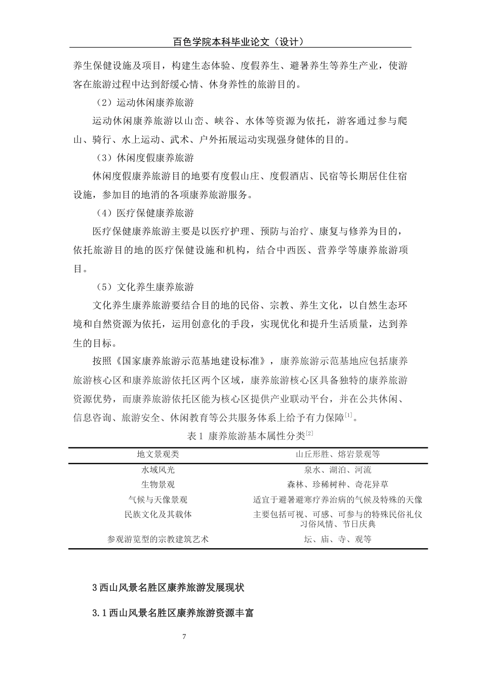 22年WP 西山风景名胜区康养旅游研究-约13989字符.docx_第7页