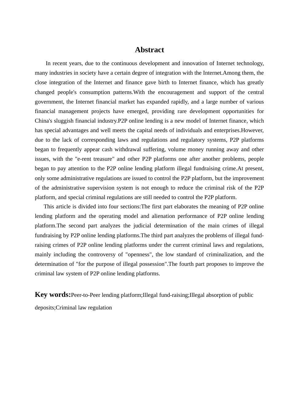 22年WP P2P网贷平台非法集资行为的刑法规制研究 -约15311字符.docx_第5页