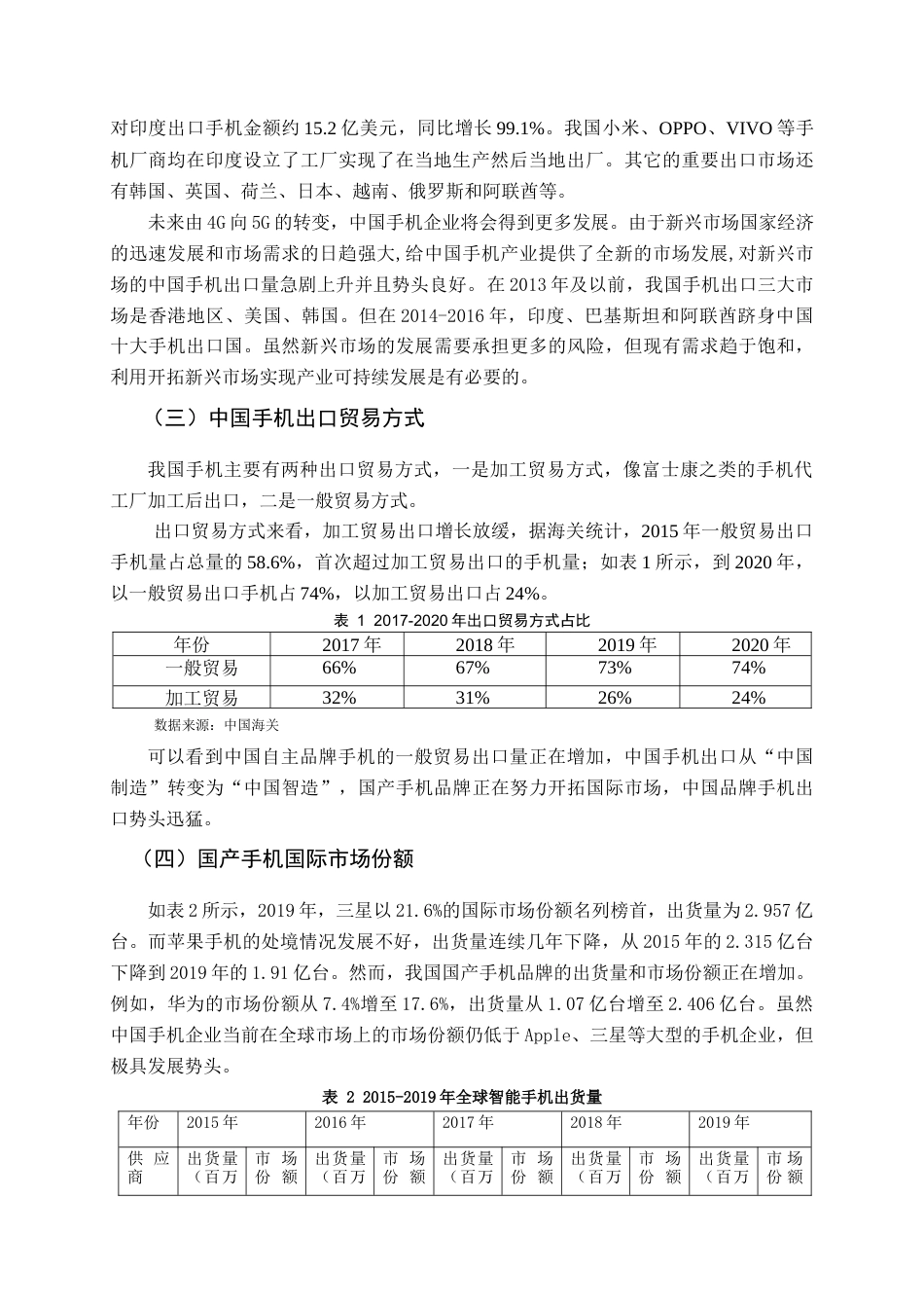 22年WP 中国手机出口现状、问题及对策分析 （终稿）-约15096字符.docx_第7页