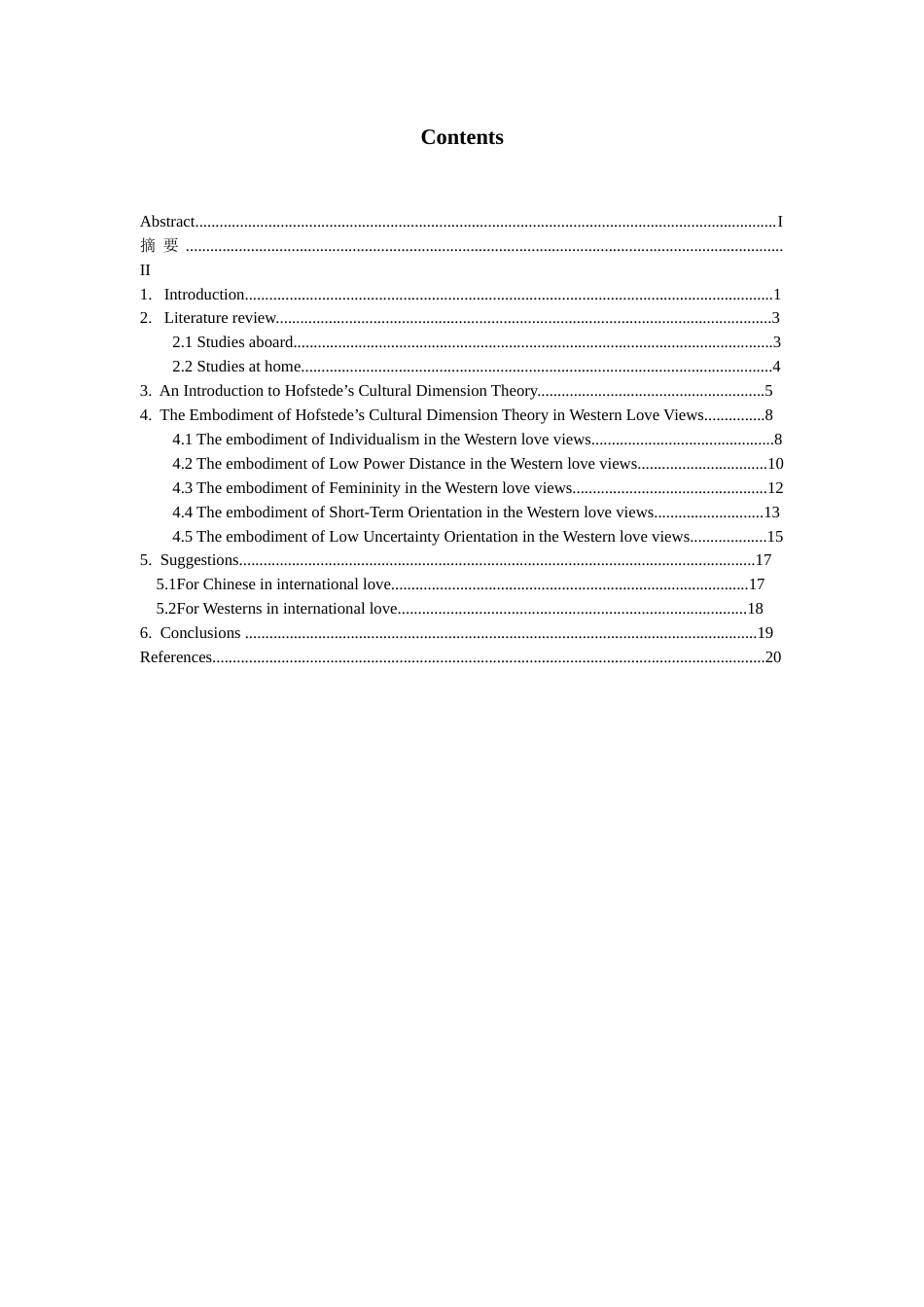 22年WP 林雅诗_Analysis of Western Love Views from Hofstede’s Cultural Dimension Theory --A Case Study of Modern Love -约44907字符.docx_第3页