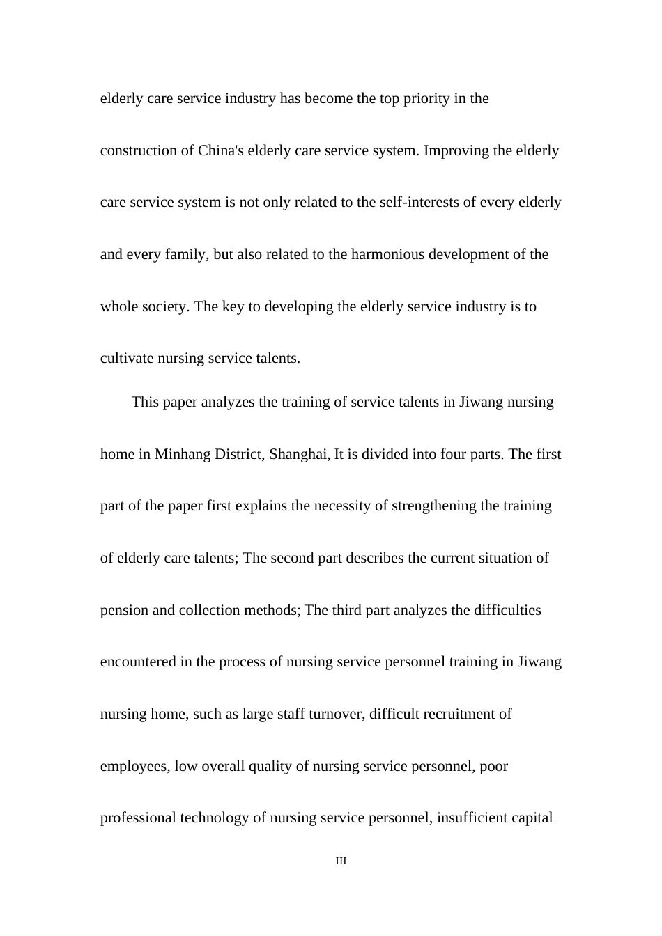 22年WP终稿 上海闵行区继王敬老院护理服务人才培养的研究-约9965字符.docx_第5页