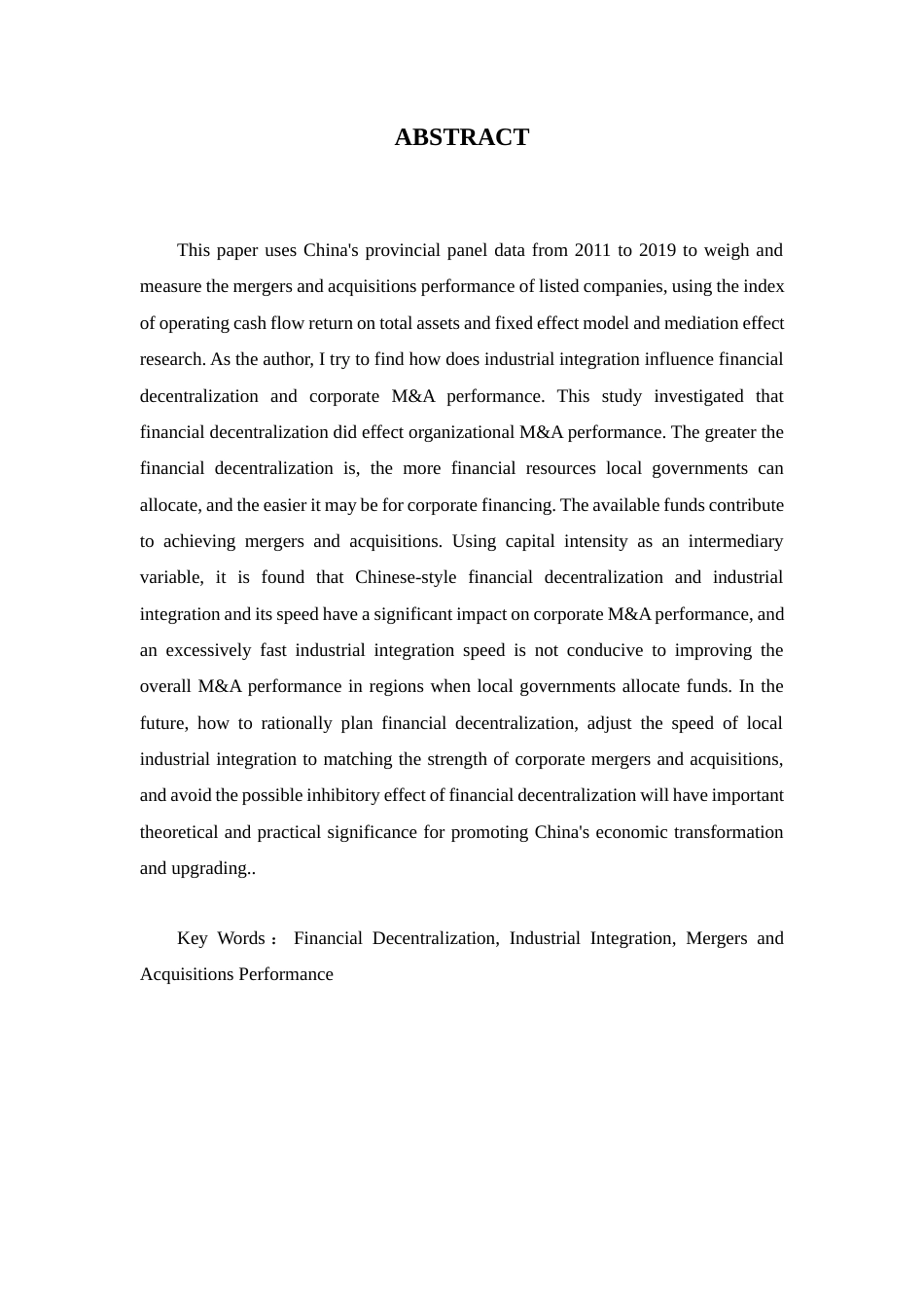 22年WP 金融分权、产业整合与企业并购-约16159字符.docx_第2页