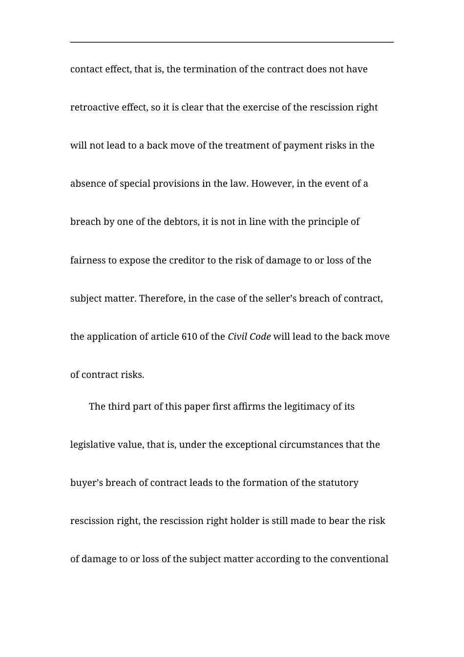 22年WP 合同解除中的风险回跳问题 ——兼论《民法典》第610条的适用-约16493字符.docx_第5页