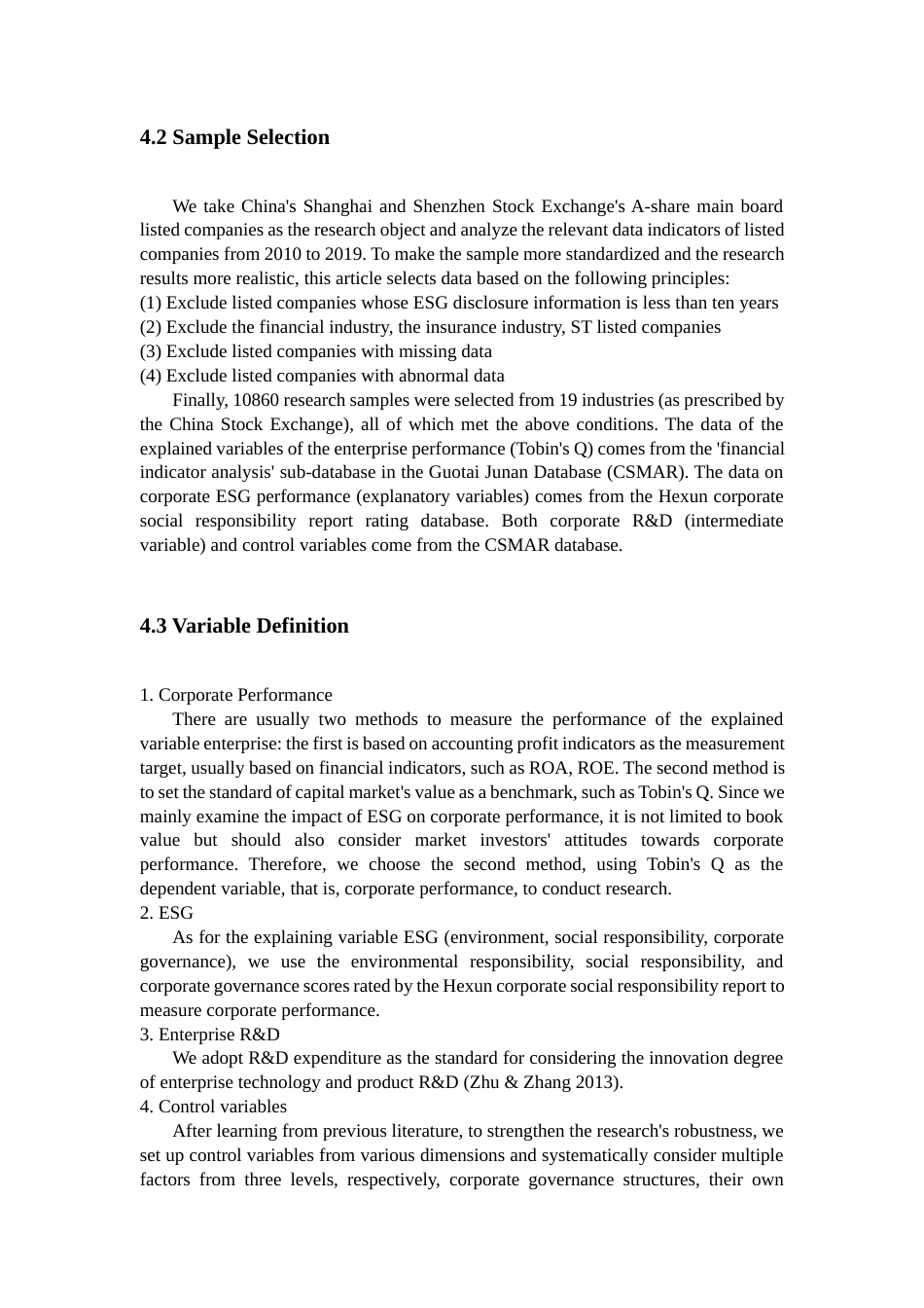 22年WP Research on the Impact of ESG on Corporate Performance Evidence from Chinese Listed Companies-约47808字符.docx_第4页