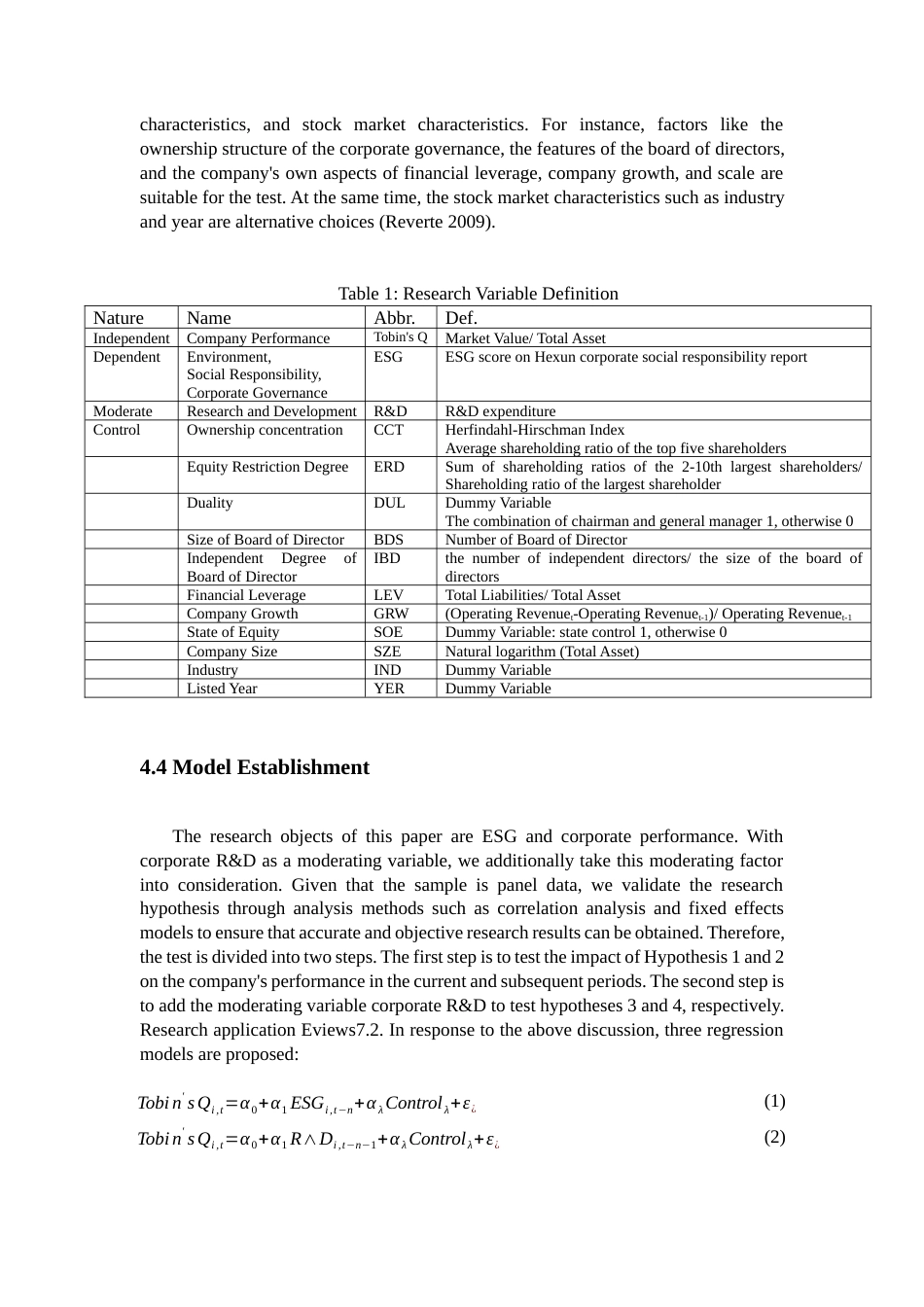 22年WP Research on the Impact of ESG on Corporate Performance Evidence from Chinese Listed Companies-约47808字符.docx_第5页
