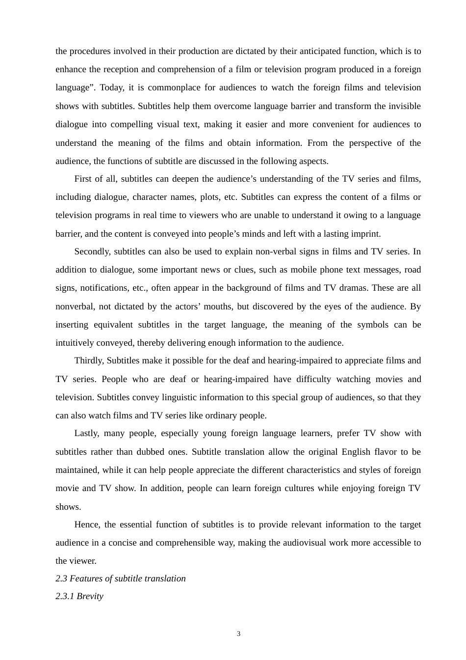 22年WP终稿 _A Study of Subtitle Translation in Why Women Kill from the Perspective of Cooperative Principle-约25071字符.docx_第3页