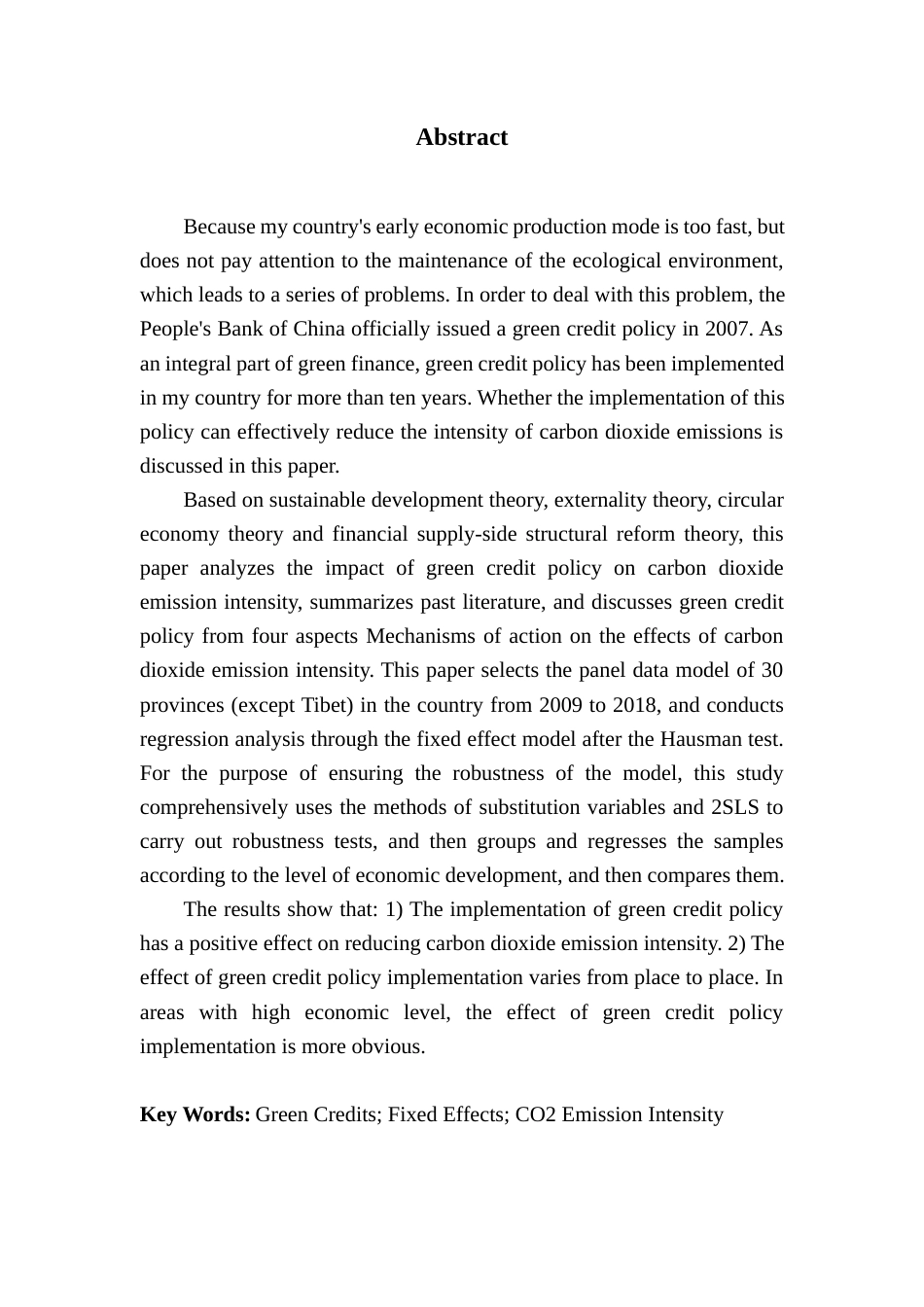 22年WP 绿色信贷对二氧化碳排放量的影响-约21447字符.docx_第3页
