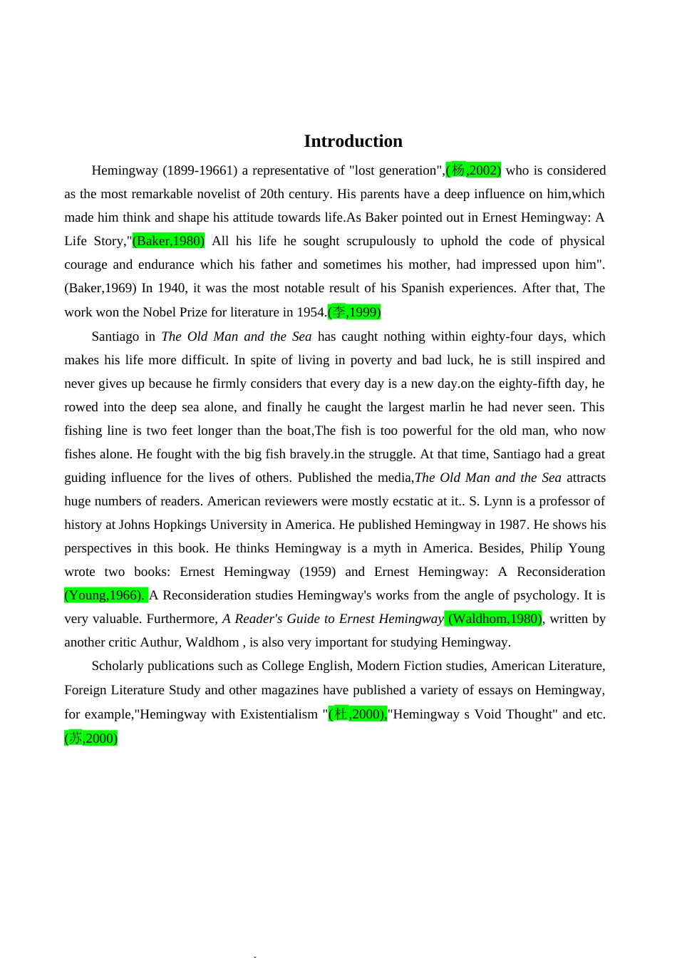 22年WP 老人与海中的硬汉形象-约48214字符.docx_第1页