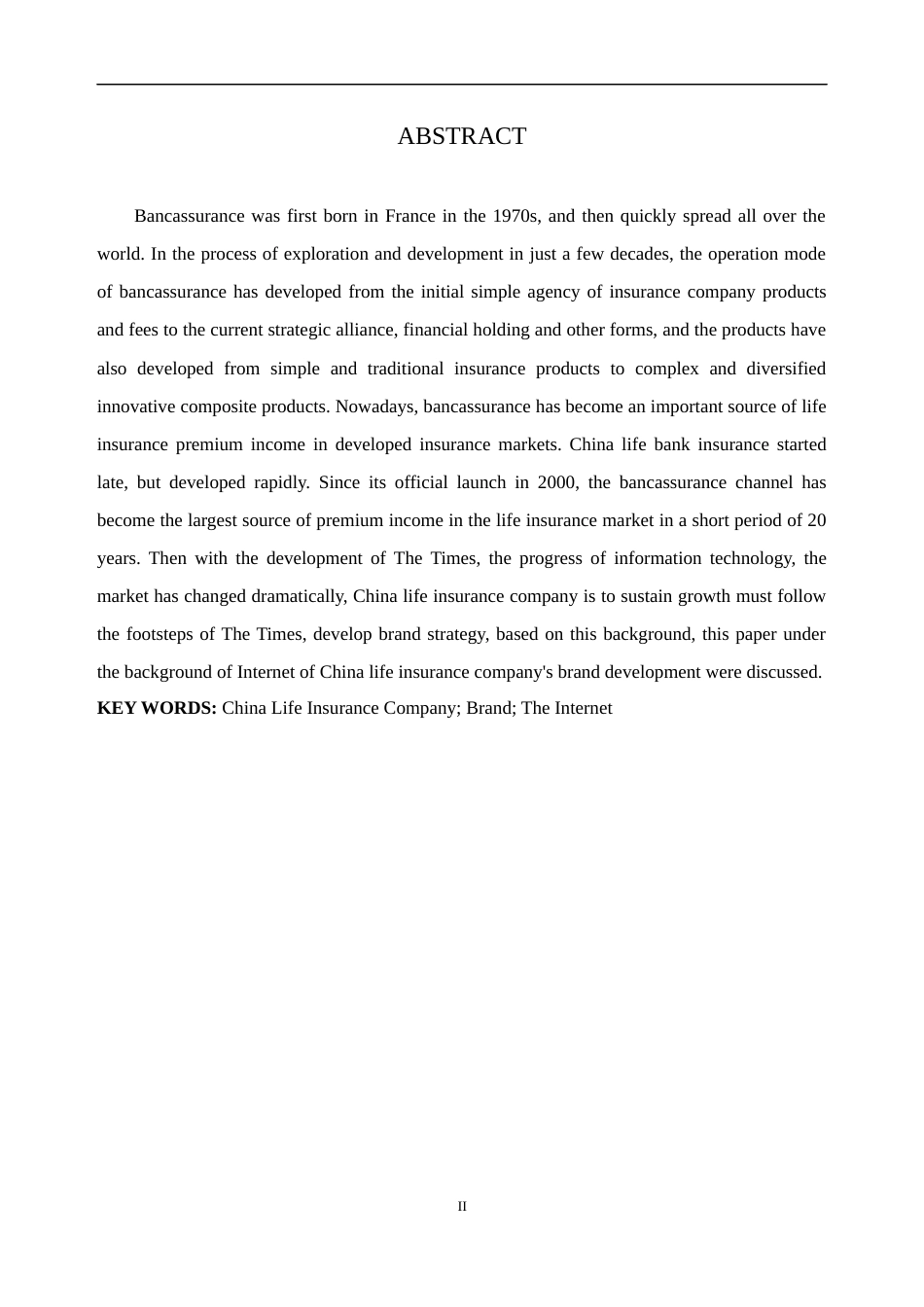 22年WP 中国人寿保险公司品牌策略研究-约15763字符.docx_第2页