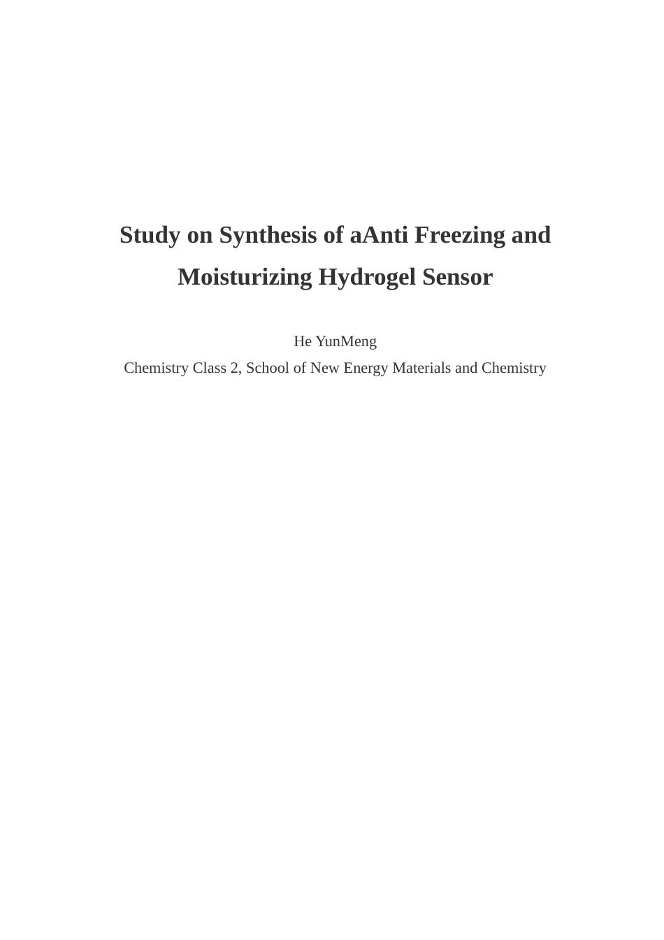 25年查重低 化学 抗冻保湿水凝胶传感器合成研究.docx_第2页