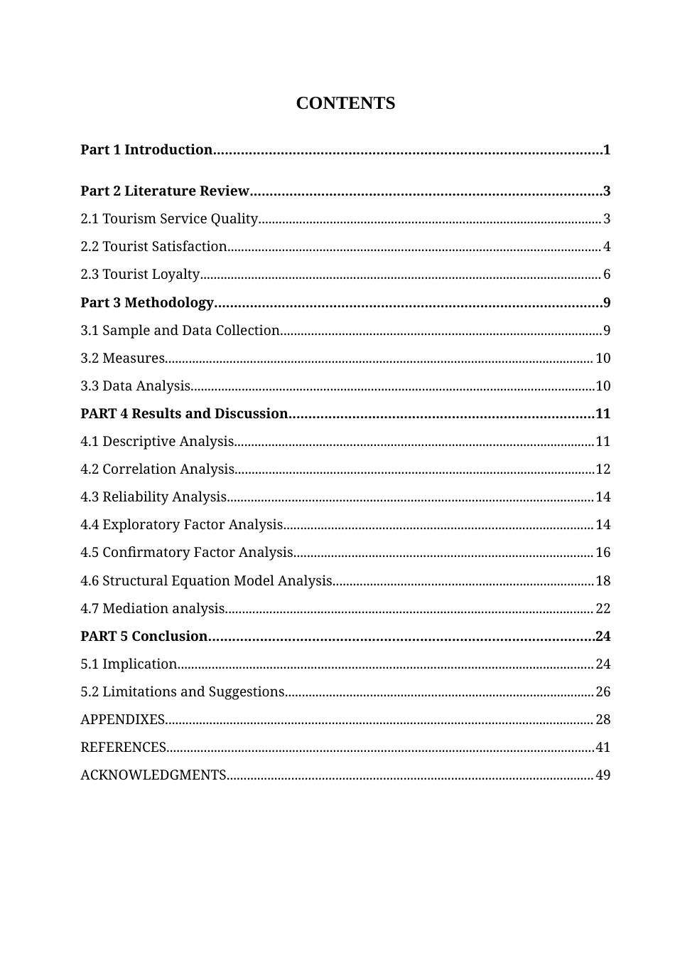 25年查重低 商务英语 旅游管理 潜水度假村质量对满意度和忠诚度的影响.doc_第3页