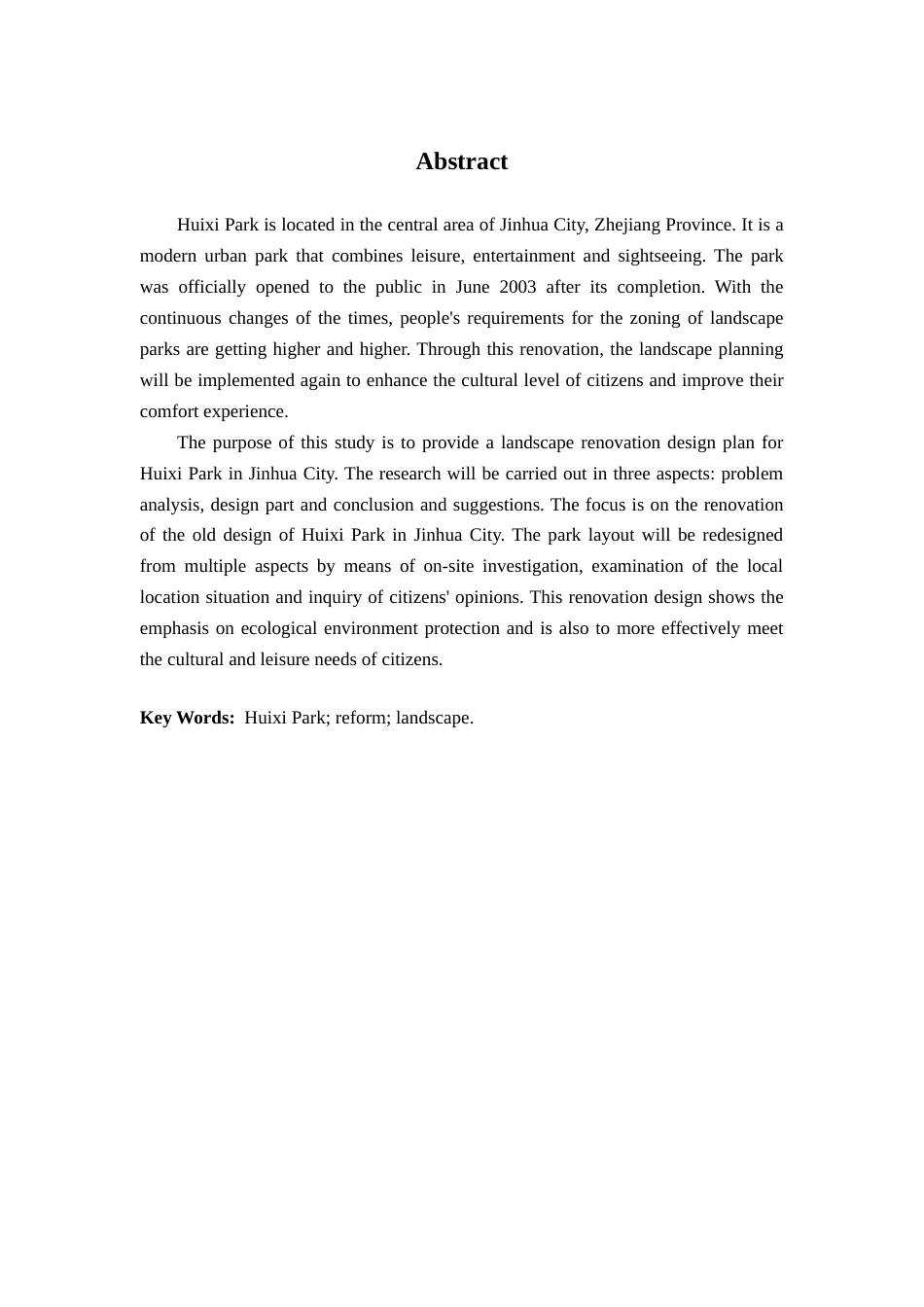 25年查重低 金华市回溪公园景观改造设计.docx_第3页