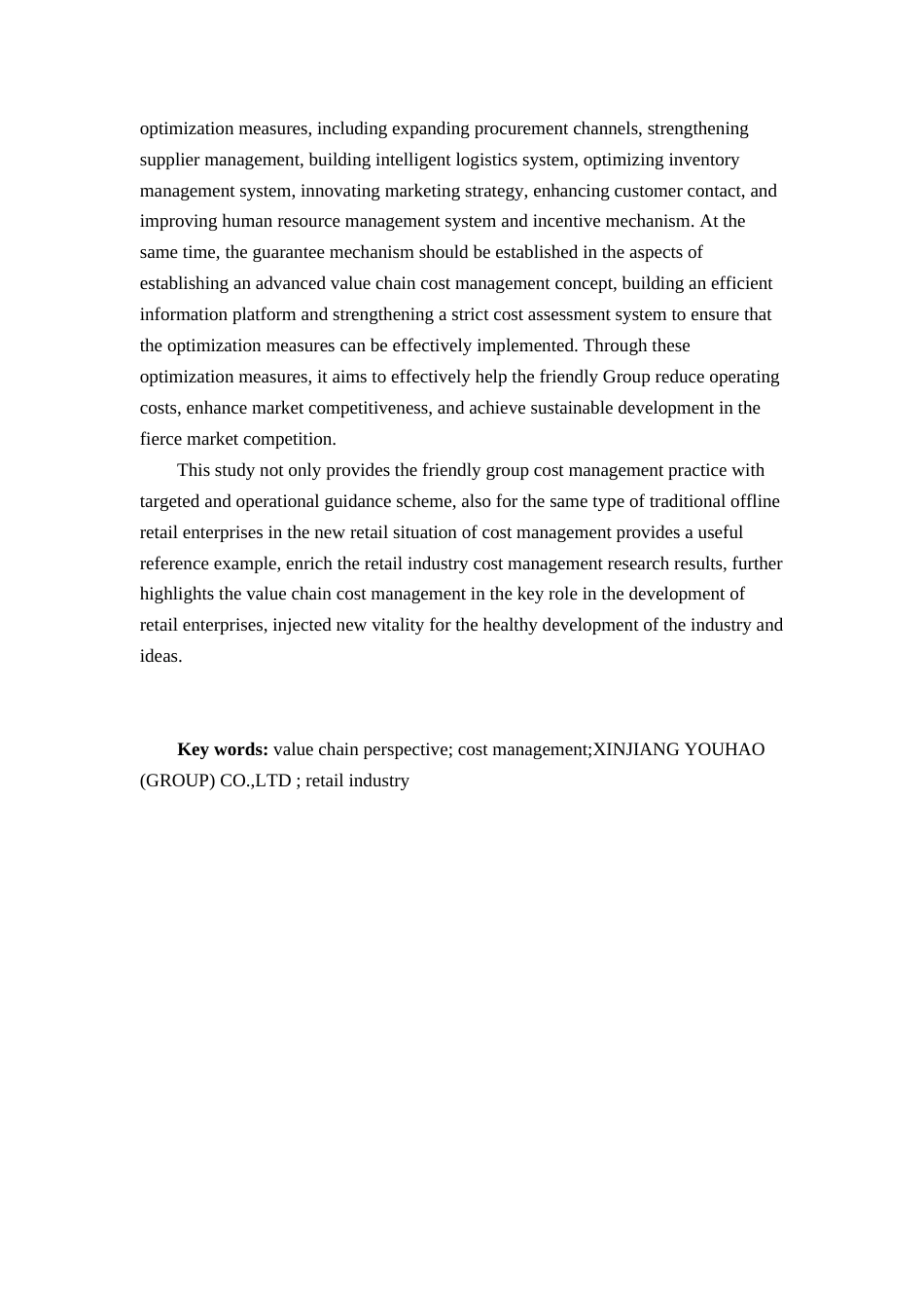 24年原文 价值链视角下友好集团成本管理优化研究-约16496字符.docx_第4页