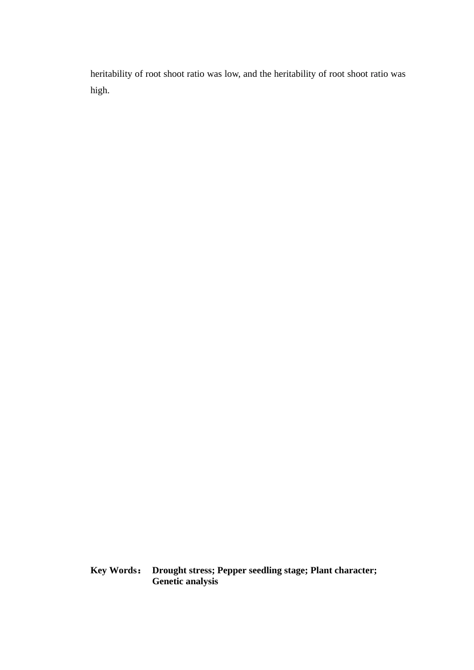 25年查重低 PEG胁迫下辣椒苗期植株性状的遗传分析.doc_第4页