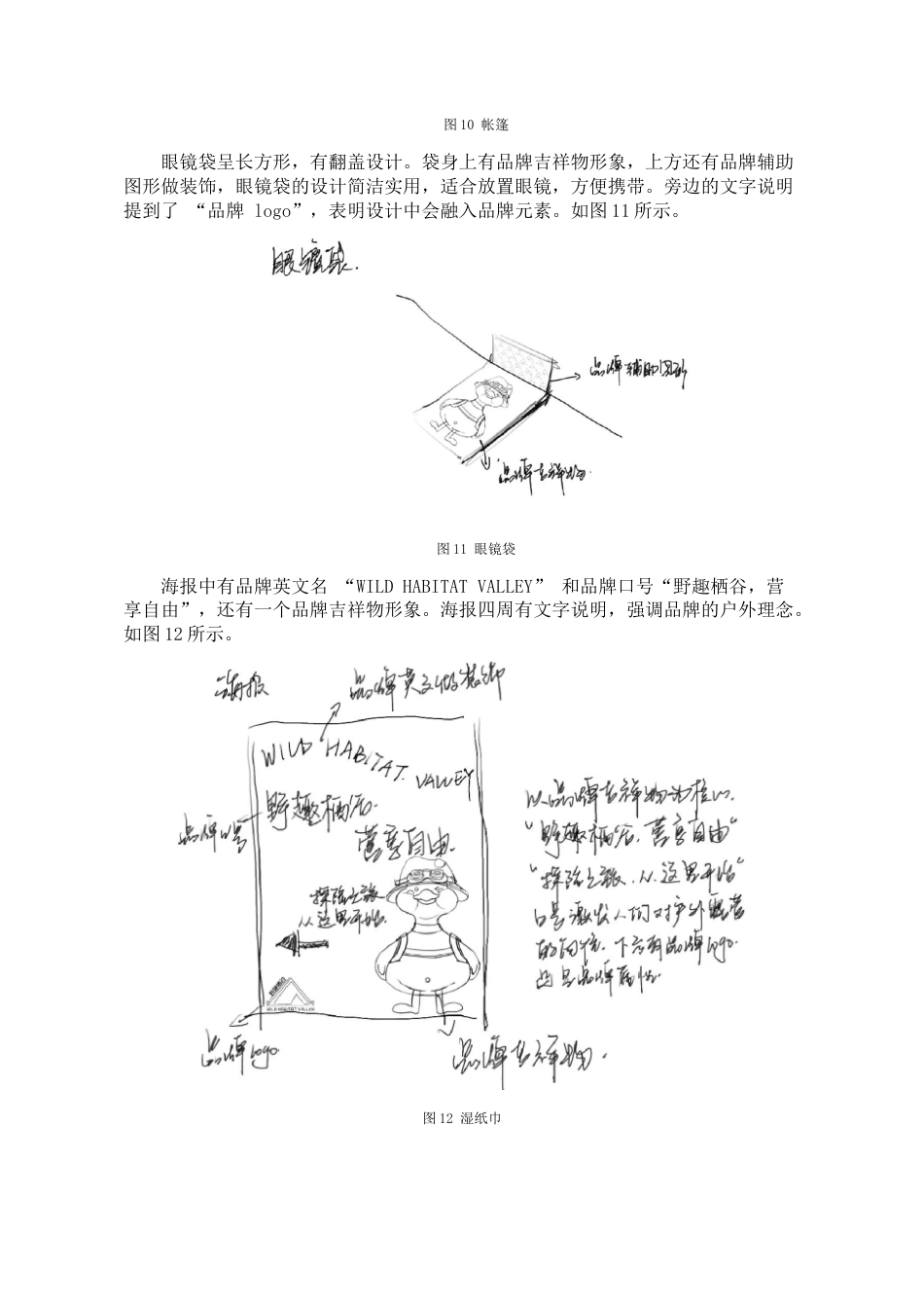 25年查重低 “野趣栖谷”户外露营品牌VI设计视觉识别系统.docx_第10页