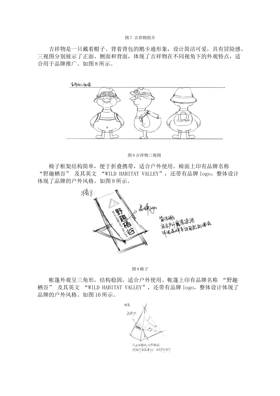 25年查重低 “野趣栖谷”户外露营品牌VI设计视觉识别系统.docx_第9页