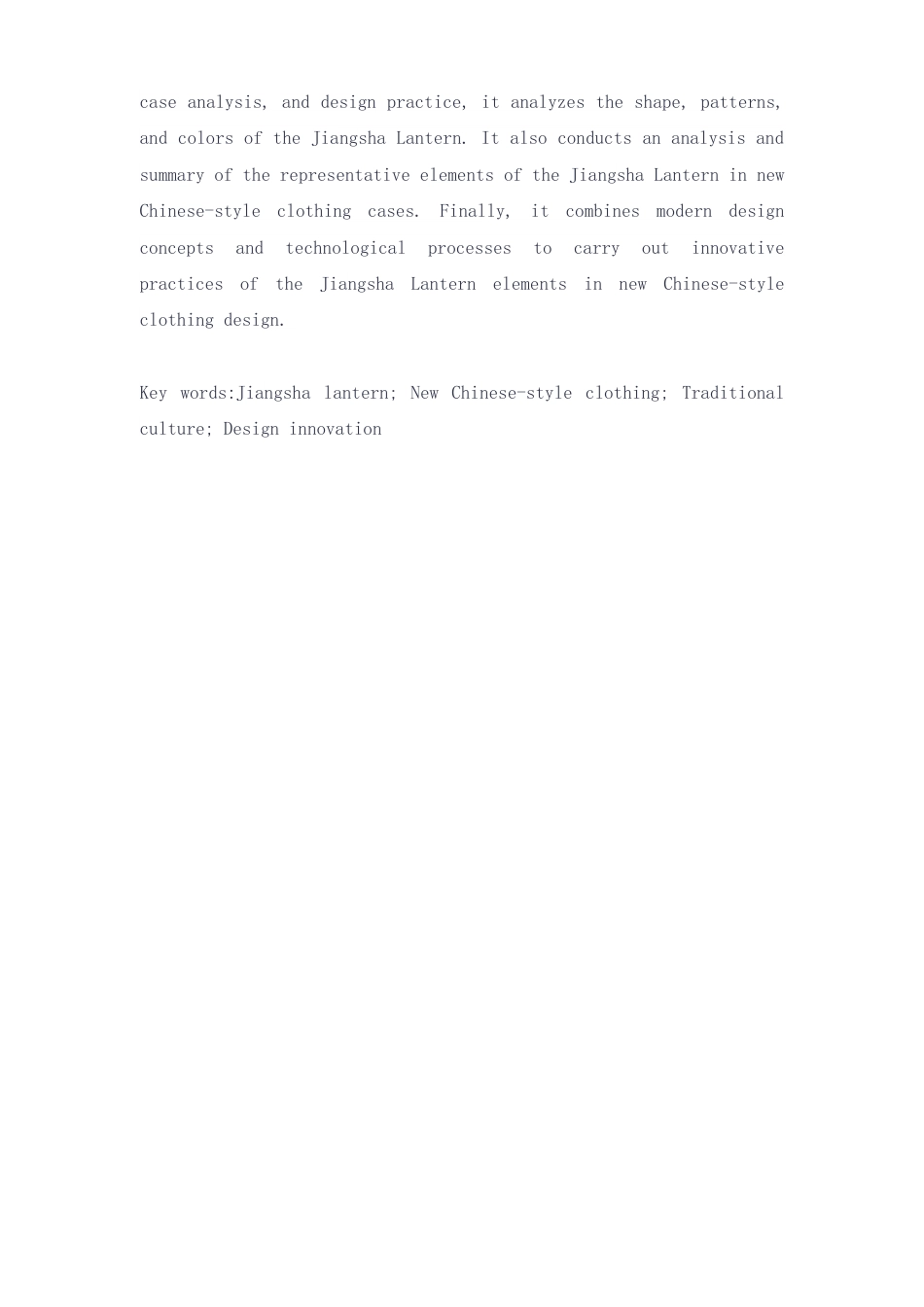25年查重低 非遗绛纱灯在新中式服装设计中的应用.doc_第3页