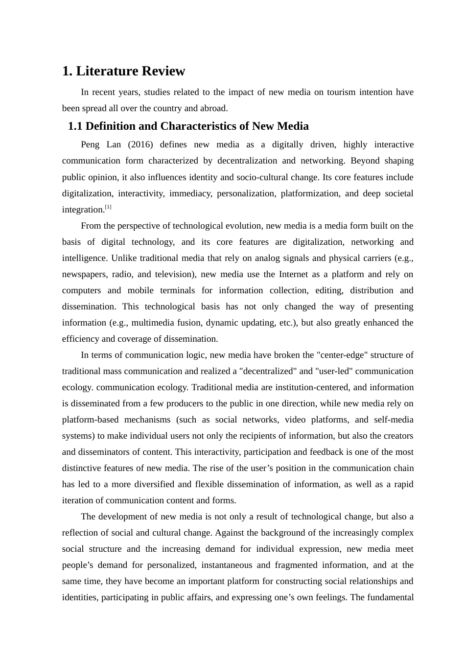 25年查重低 英语 新媒体在塑造旅游意向中的作用：一项关于广西游客对黑龙江吸引力的研究-约52013字符.doc_第6页