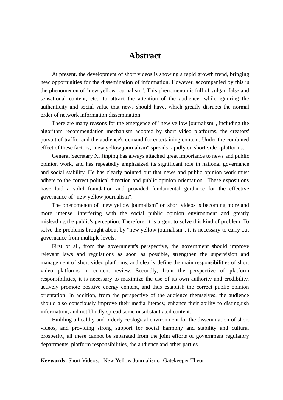25年查重低 短视频传播中的“新黄色新闻”现象及其对策探究-约15832字符.docx_第3页