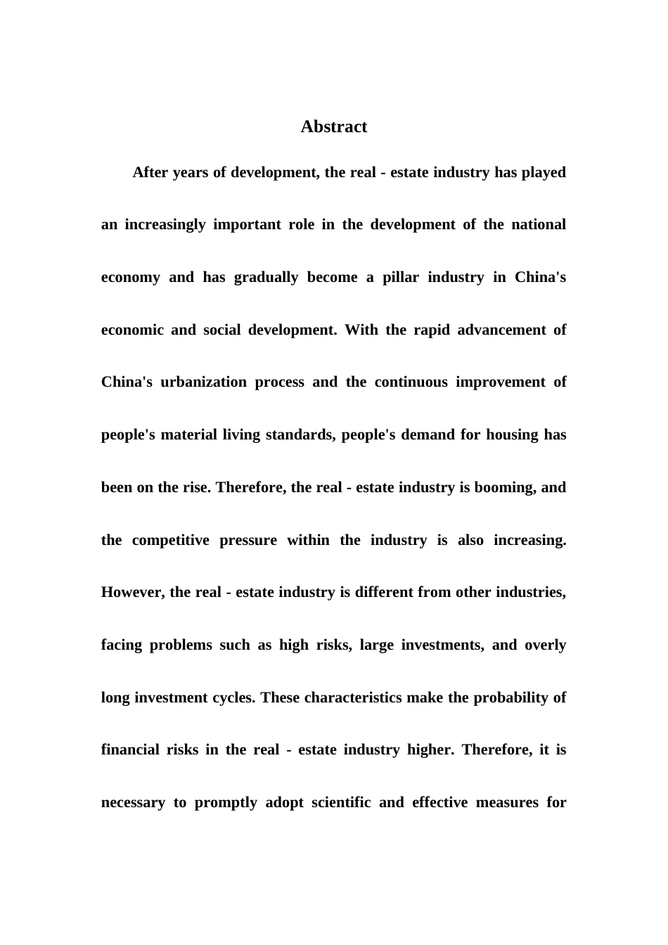 25年查重低 关于中骏集团财务风险的管理研究-约17155字符.docx_第4页