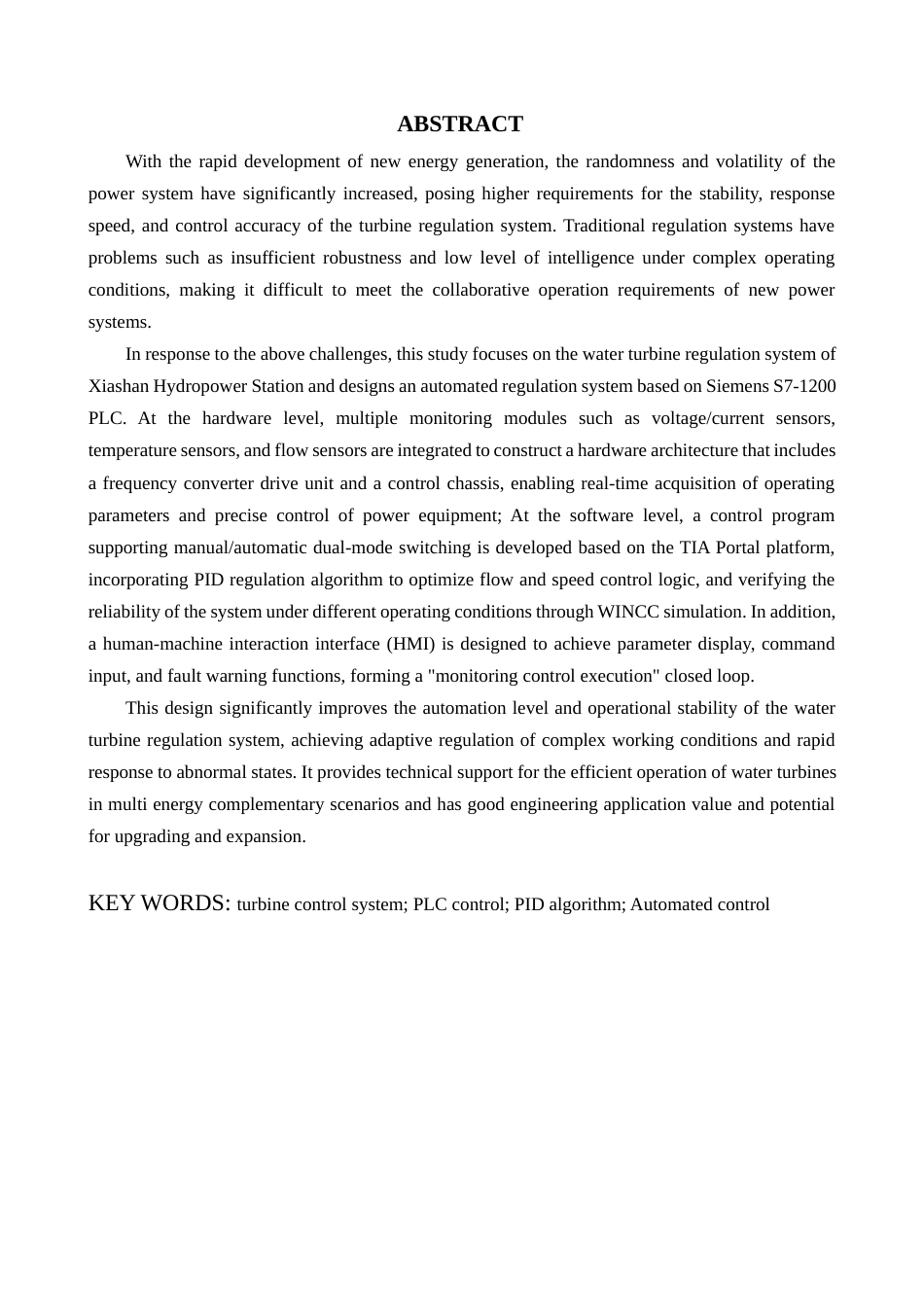 25年查重低 龙江水电站水轮机调节系统调节.docx_第3页