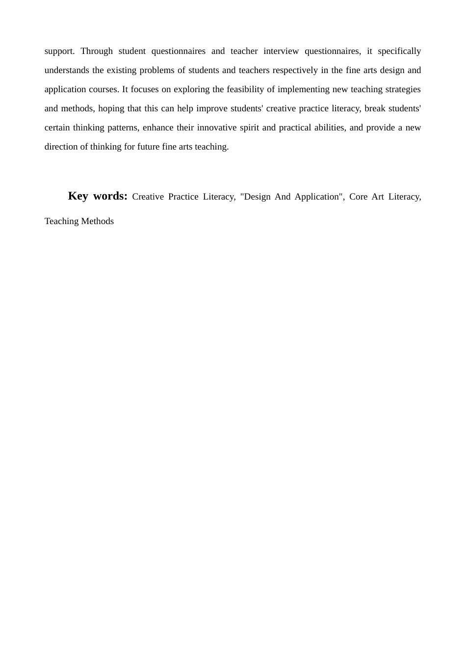 25年查重低 基于美术“设计•应用”领域中提高学生创意实践素养的教学方法探究.docx_第2页