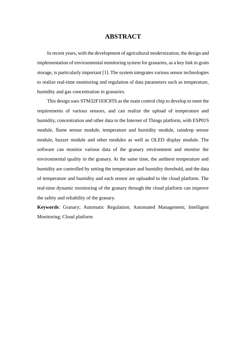25年查重低 粮仓环境监控系统的设计与实现.docx_第2页