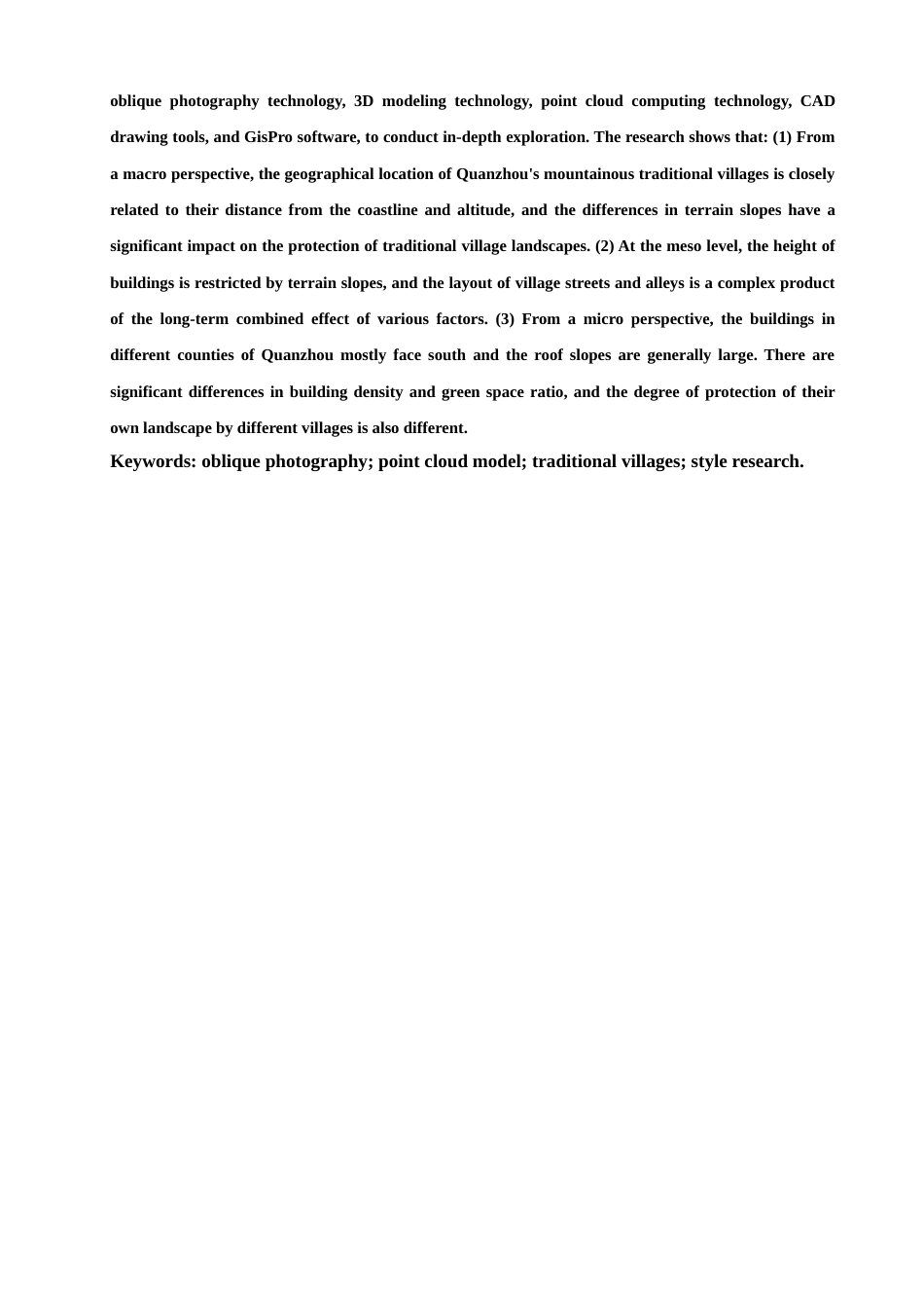 25年查重低 基于数字技术的泉州山地传统村落的风貌研究.docx_第3页