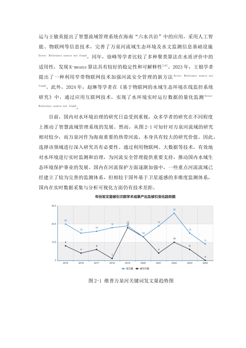 25年查重低 大数据工程 基于聚类算法的海南万泉河水质分析及可视化研究.docx_第9页