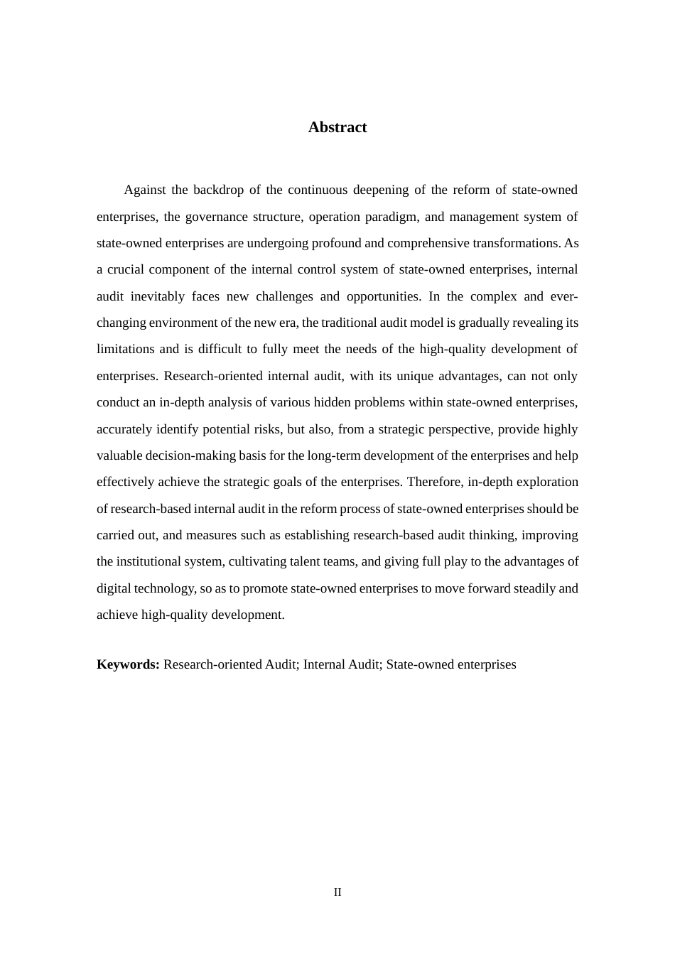 25年WP审计学 国企研究型内部审计的应用与实践 关键词：研究型审计；国有企业；内部审计-约15955字符.docx_第5页