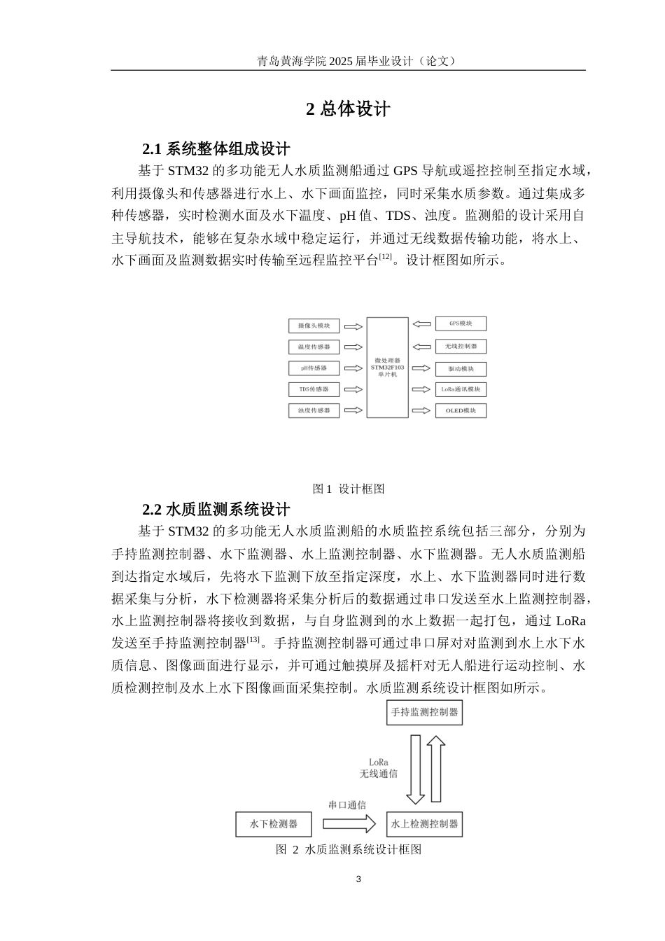 25年WP过AI电气自动化本科-基于STM32的多功能无人水质监测船设计-查重率11.01AI18.680-约30655字符.docx_第7页