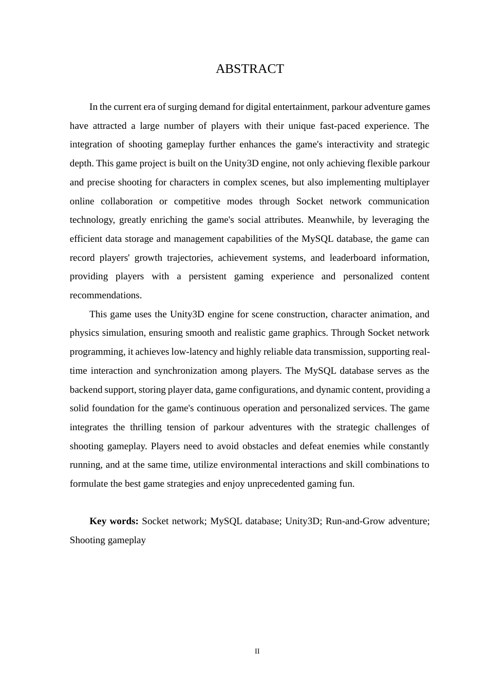 25年WP本科虚拟现实技术 基于Unity3D引擎的跑酷冒险游戏的设计与实现定稿-约20101字符.docx_第2页