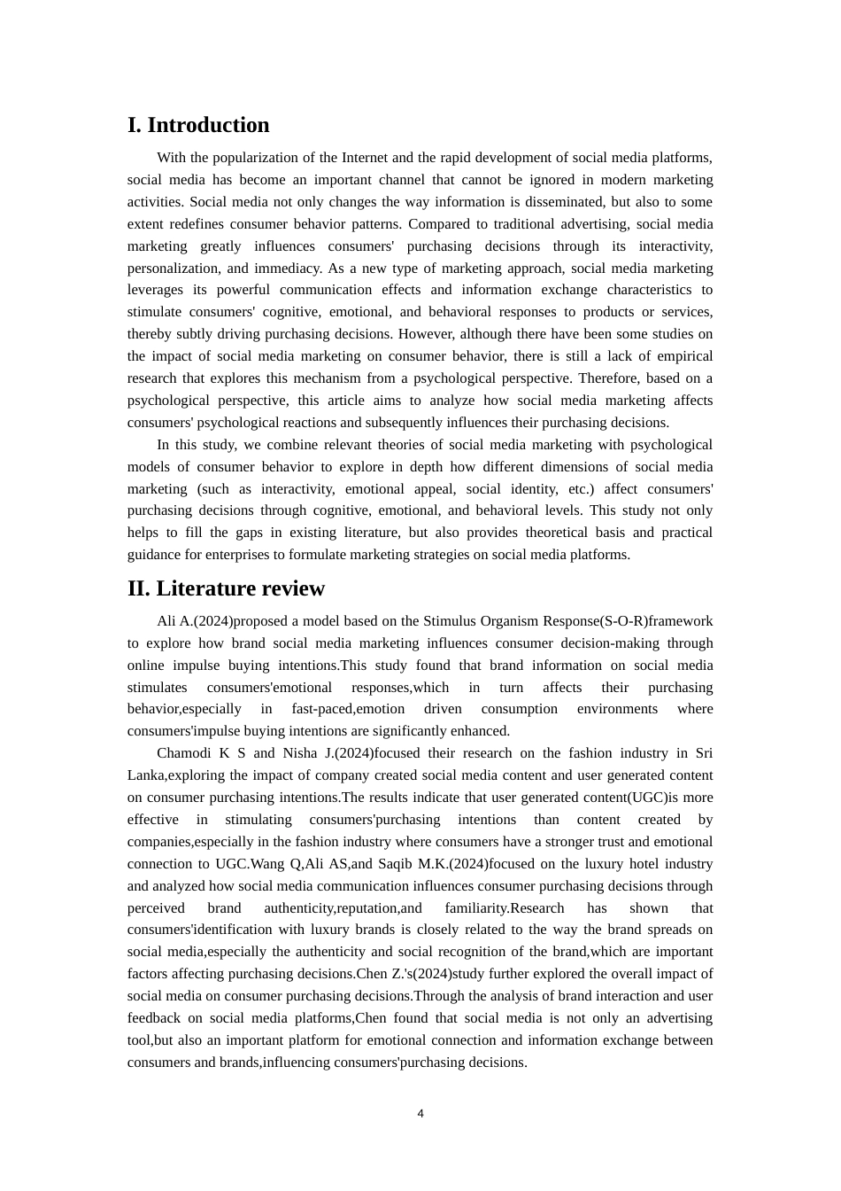 25年原文改  社交媒体营销对消费者购买决策的影响：基于心理学视角的实证研究--【改】(2).doc_第4页