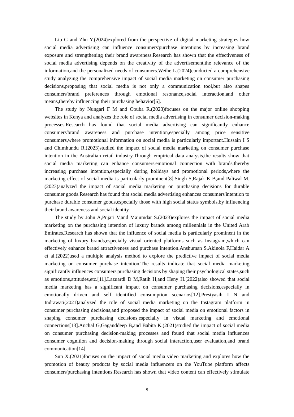 25年原文改  社交媒体营销对消费者购买决策的影响：基于心理学视角的实证研究--【改】(2).doc_第5页