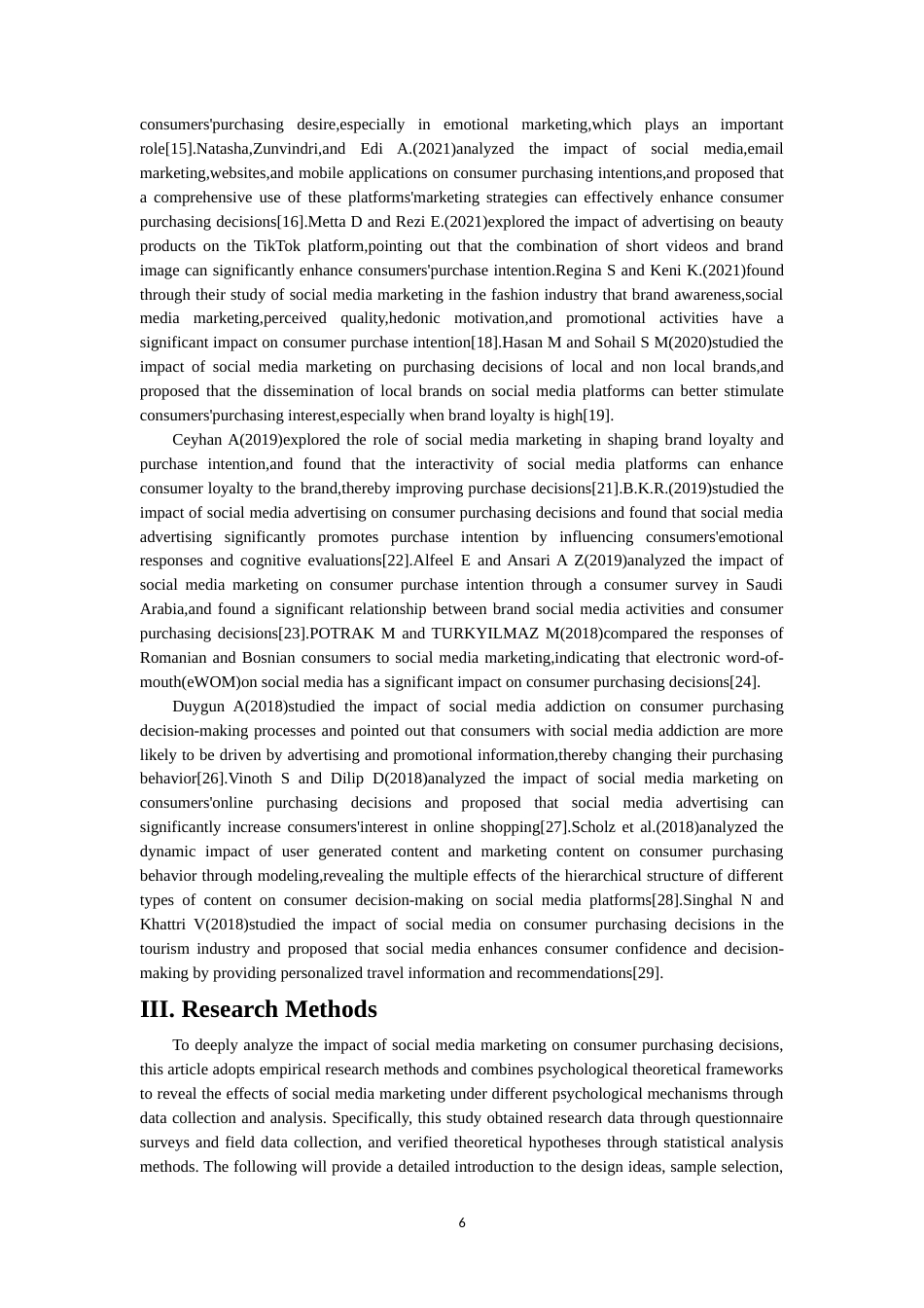 25年原文改  社交媒体营销对消费者购买决策的影响：基于心理学视角的实证研究--【改】(2).doc_第6页