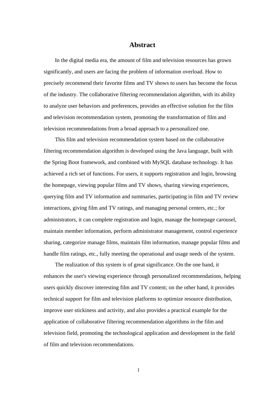 25年已传网-springboot基于协同过滤推荐算法的影视推荐系统-论文12000字.docx_第3页