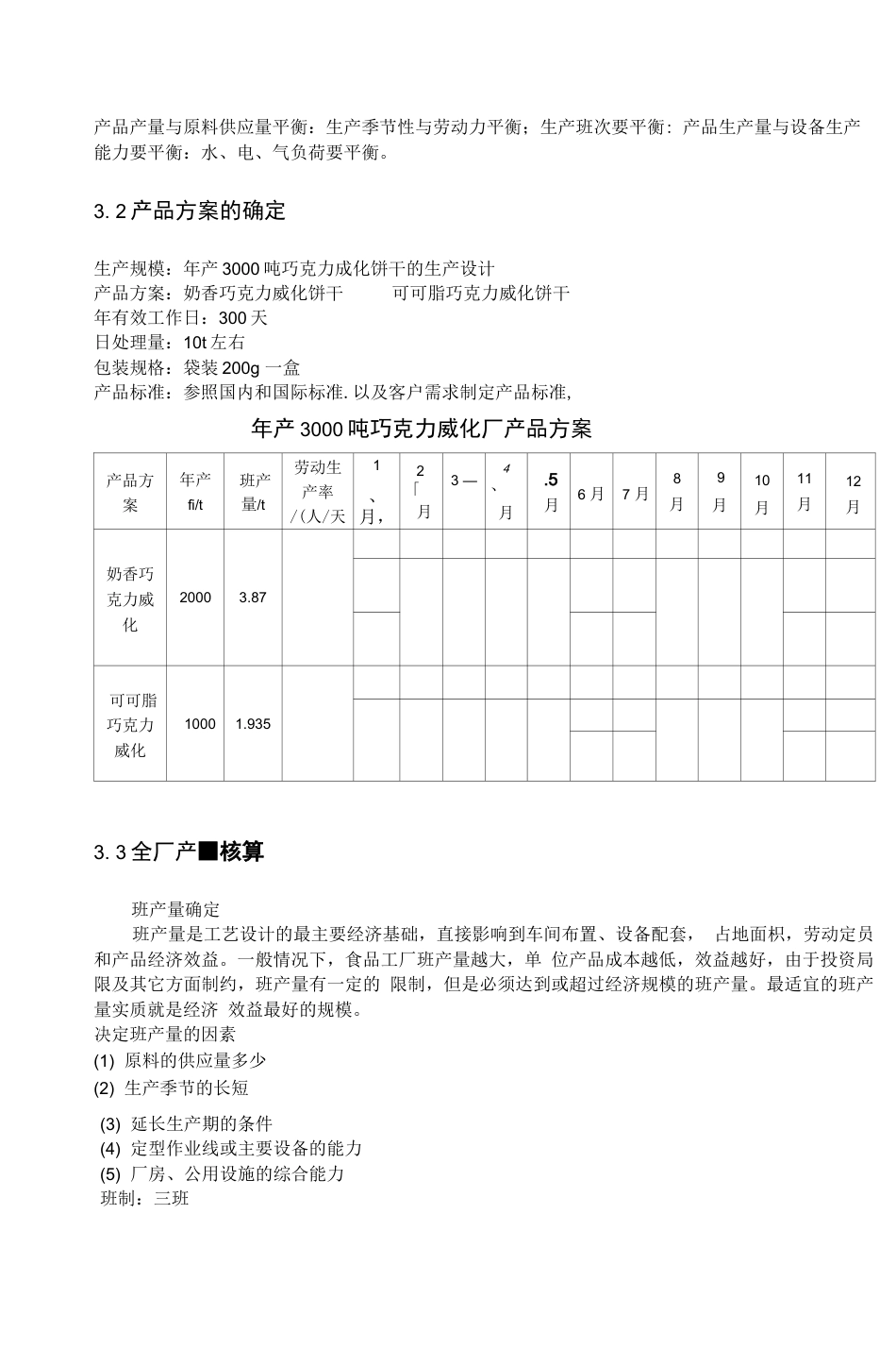 旧稿 年产3000吨威化饼干工厂设毕业论文.doc0001.docx_第9页