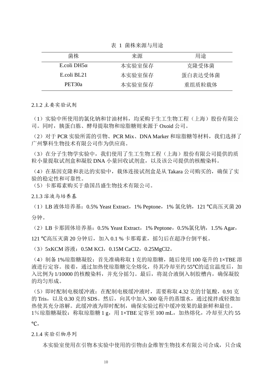 24年维普低 通过融合标签实现抗菌肽LH1在大肠杆菌初步表达-1715366224532-约19396字符.docx_第9页