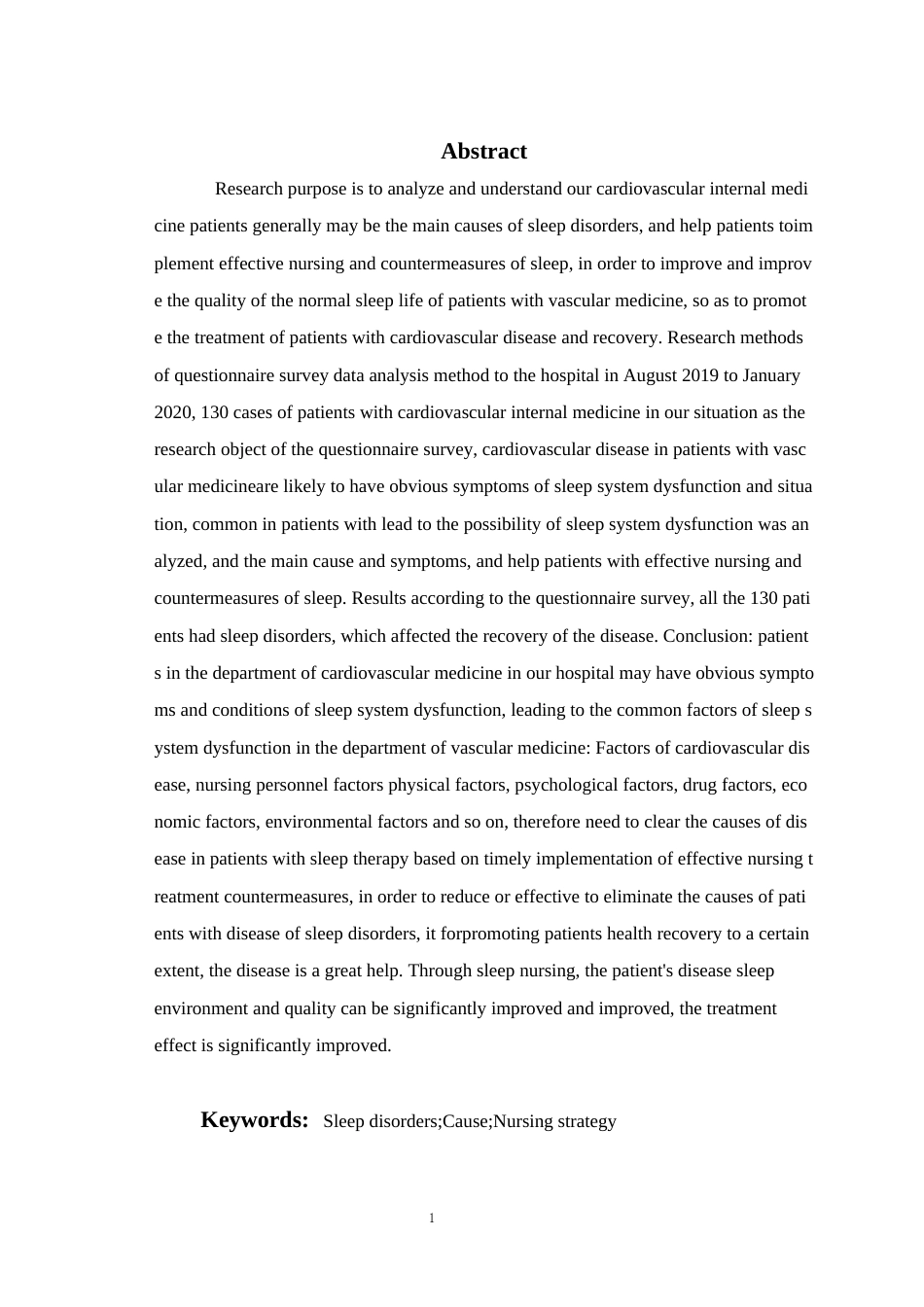 24年维普低 心血管内科患者睡眠障碍原因分析与护理对策研究--以河北北方学院附属第一医院为例-约25071字符.docx_第2页