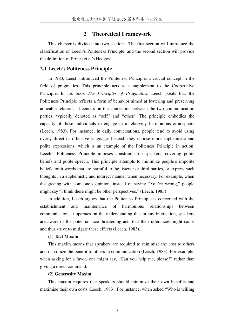 25年WP英语 礼貌原则视角下埃隆·马斯克TED 2022演讲中的模糊限制语研究9.62-AI-约46995字符.pdf_第10页