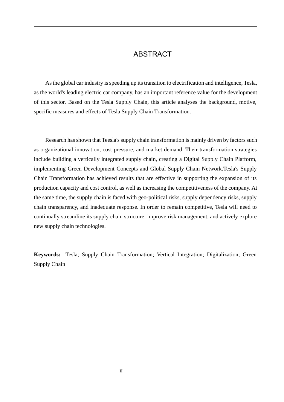 25年WP工商管理-特斯拉供应链转型策略研究-4.14AI0.420-14526.docx_第2页
