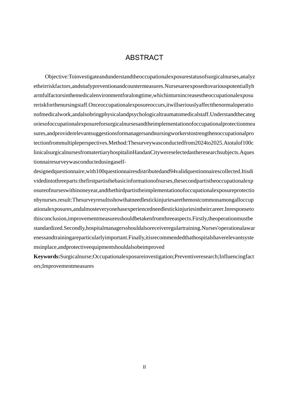 25年WP护理学-外科护士职业暴露现状调查及预防对策研究-查重16.34AI0-9594.docx_第2页