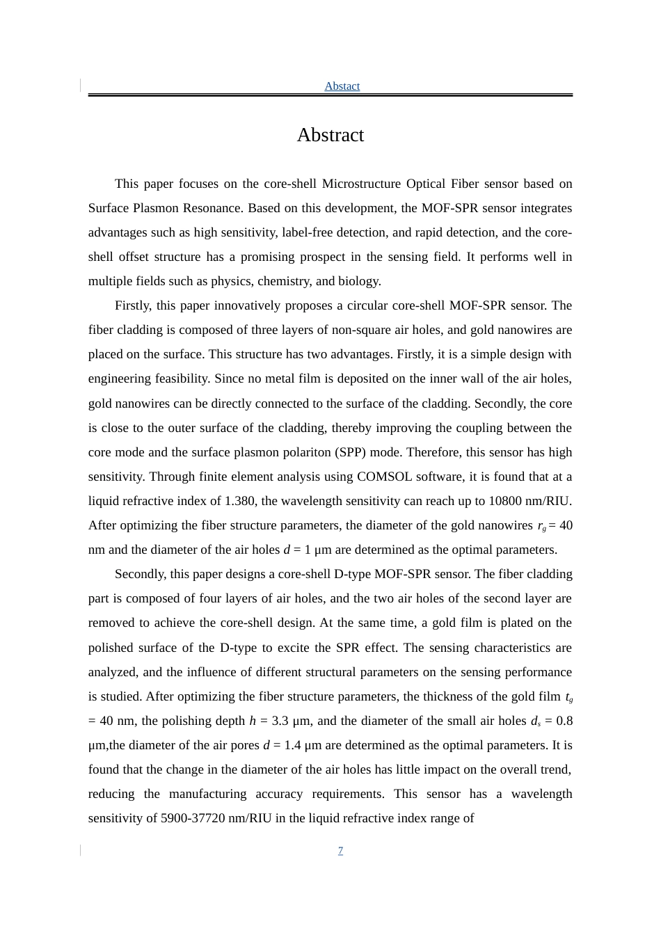 25年WP电子科学与技术 偏芯微结构光纤的表面等离子体液体折射率传感特性研究16.76-AI3.33-约38525字符.doc_第4页